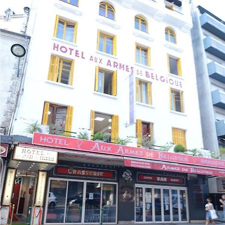 Hotel Aux Armes De Belgique Lourdes Exteriör bild