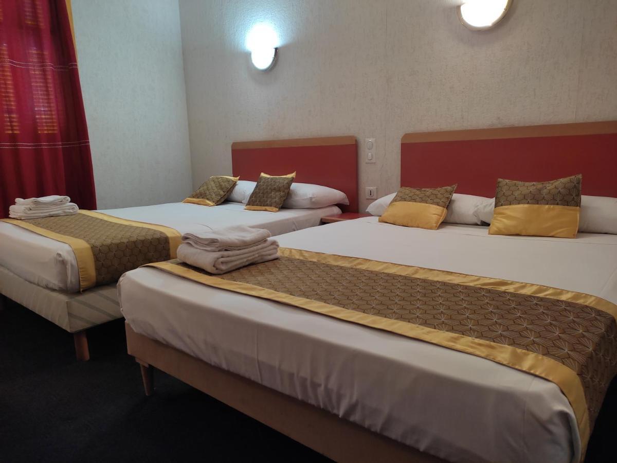 Hotel Aux Armes De Belgique Lourdes Exteriör bild