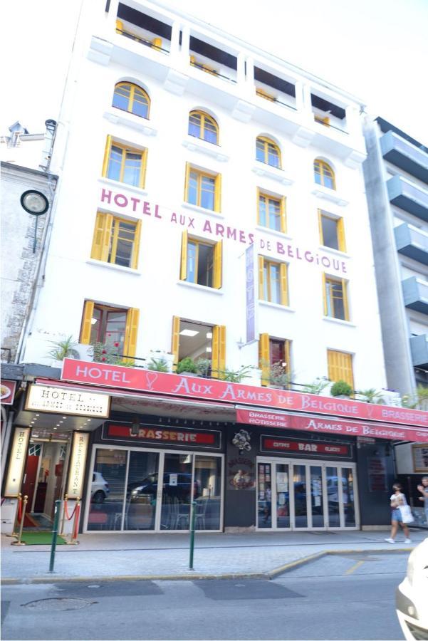 Hotel Aux Armes De Belgique Lourdes Exteriör bild