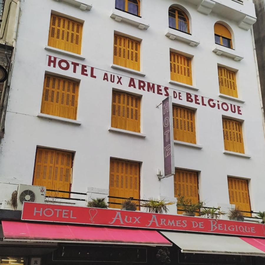 Hotel Aux Armes De Belgique Lourdes Exteriör bild